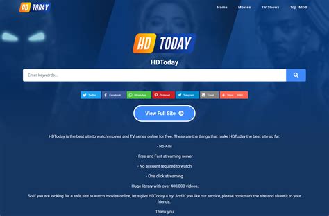 alternative to hdtoday.tv|hdtoday without ads.